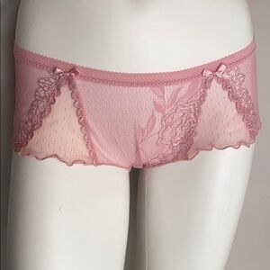 Rampage pink flutter panty L